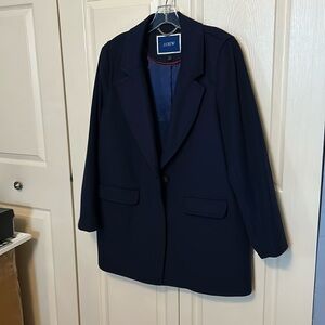J Crew wool car coat.